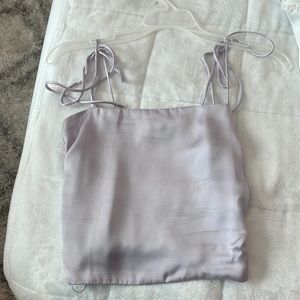 Urban outfitters purple crop top